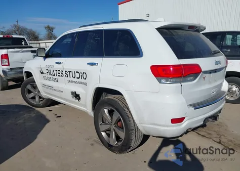 2014 Jeep Grand Cherokee Overland из США, поврежденный, VIN 1C4RJFCT7EC270071